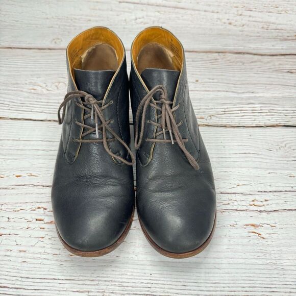 Kork-Ease Helene Leather Lace Up Heeled Bootie Boot Women’s Size 8 Boho - Picture 2 of 11